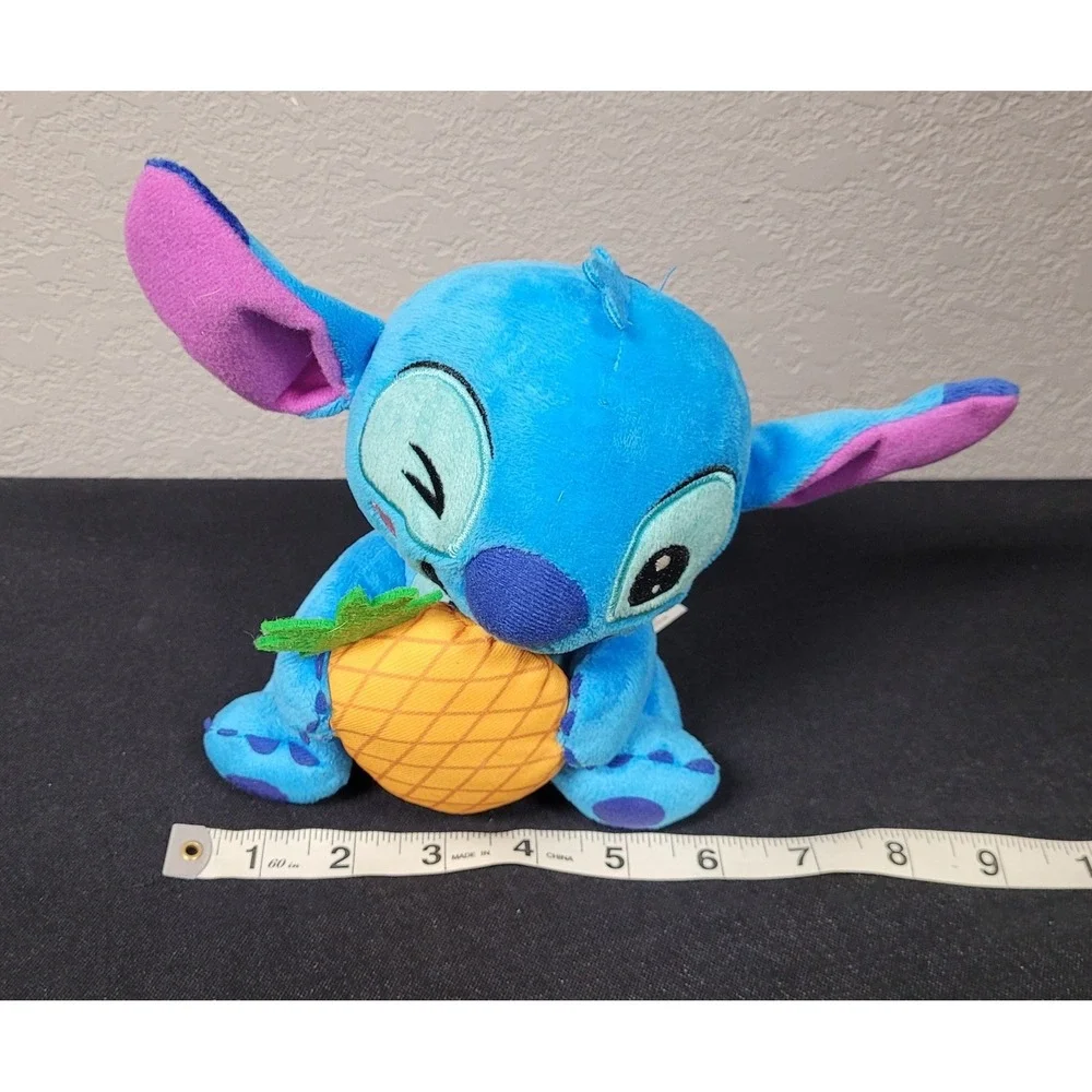 Just Play Disney Stitch Feed Me Series Pineapple Plush Stuffed Animal